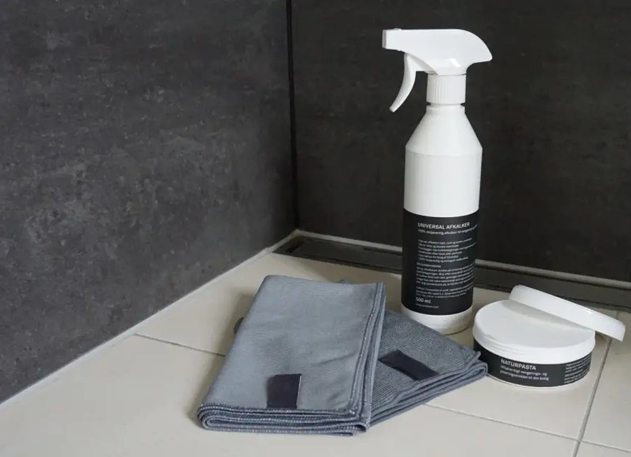 Wet Room Cleaning and Maintenance Products - WM | Wetroom Materials