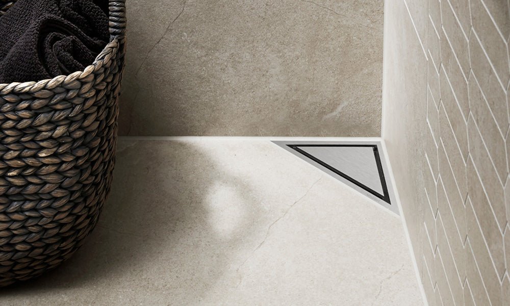 Corner Wet Room Drains - WM | Wetroom Materials