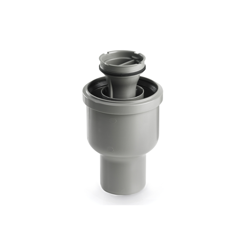 2412.0075 Unidrain Corner Vertical 75mm Outlet and Trap