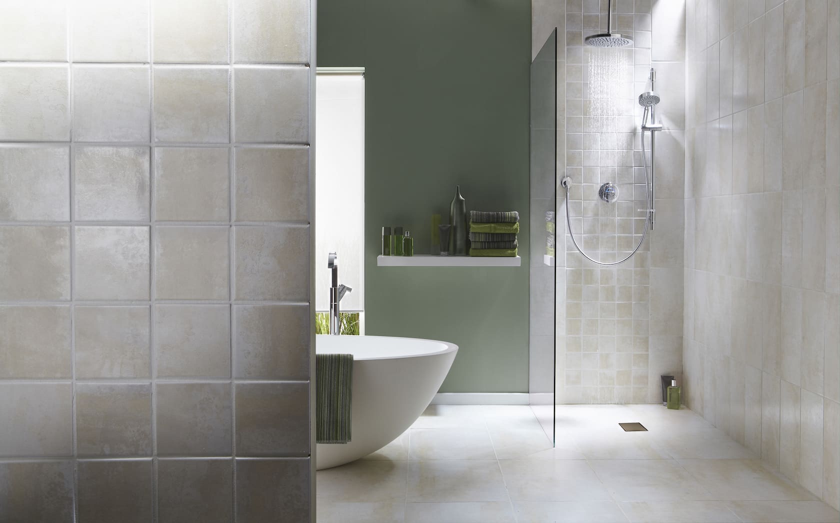 SharpSlope Square Drain Wet Room Kit - Tile Line No Visible Frame - Wetroom Materials