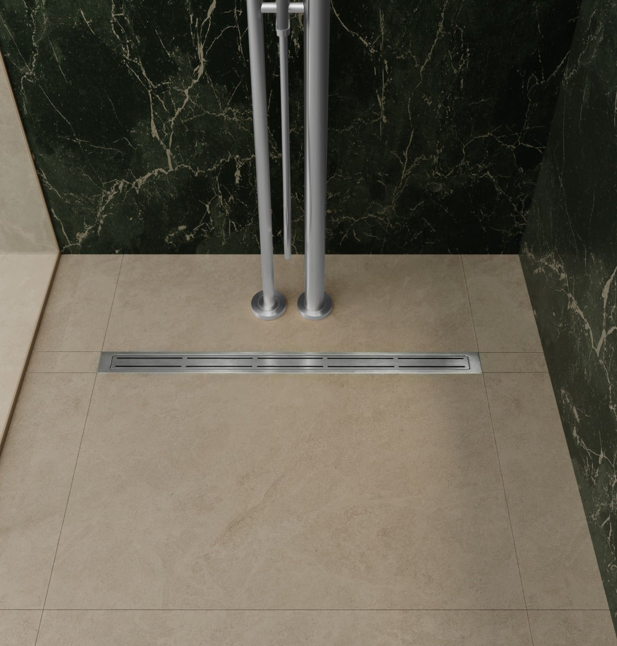 Unislope® 3K Free Placement Linear Drain Wet Room Kit - Anniversario - WM | Wetroom Materials
