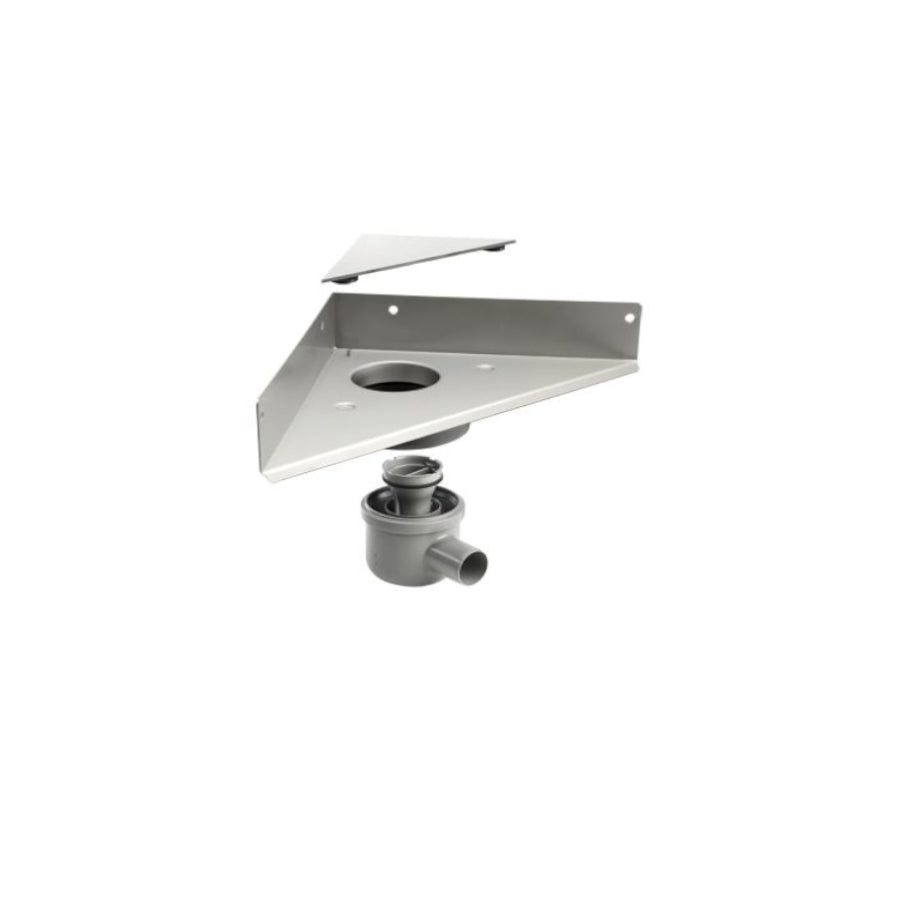 Unidrain® Corner Wet Room Drain - Highline Custom - WM | Wetroom Materials