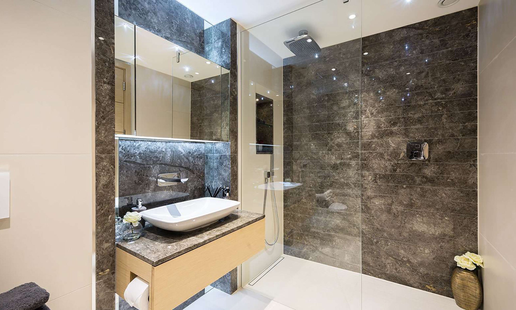 375 Kensington High Street Case Study - WM | Wetroom Materials