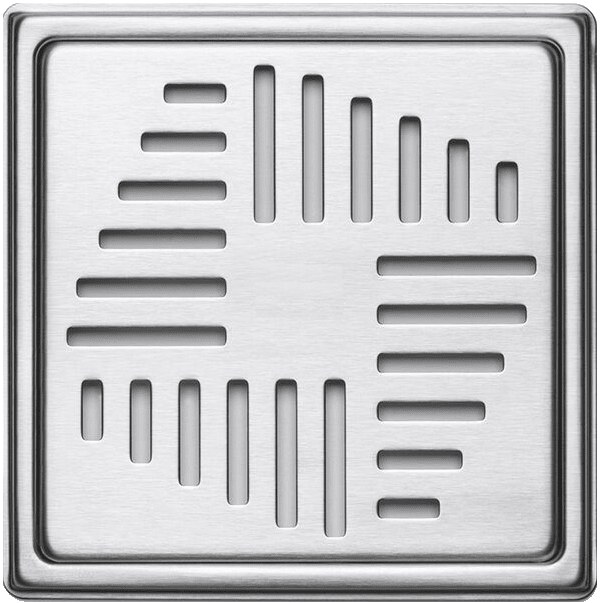 WM 59 Square Centre Wet Room Drain - Wetroom Materials
