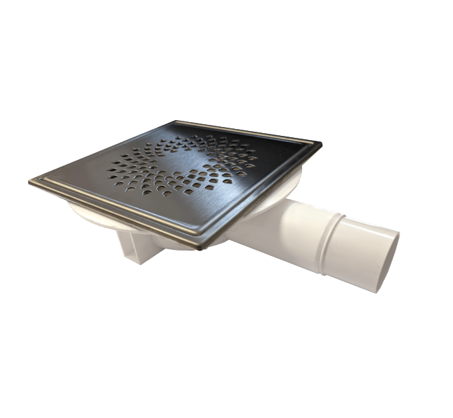 WM 59 Square Centre Wet Room Drain - Wetroom Materials