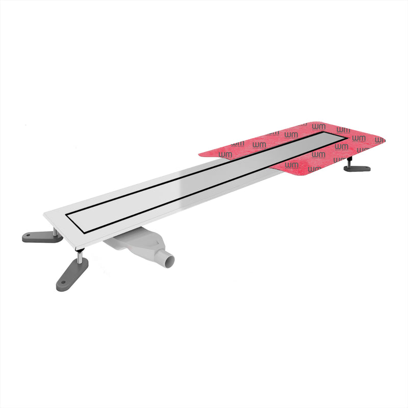 SharpDrain® Pro Linear Drain Tile Line No Visible Trim