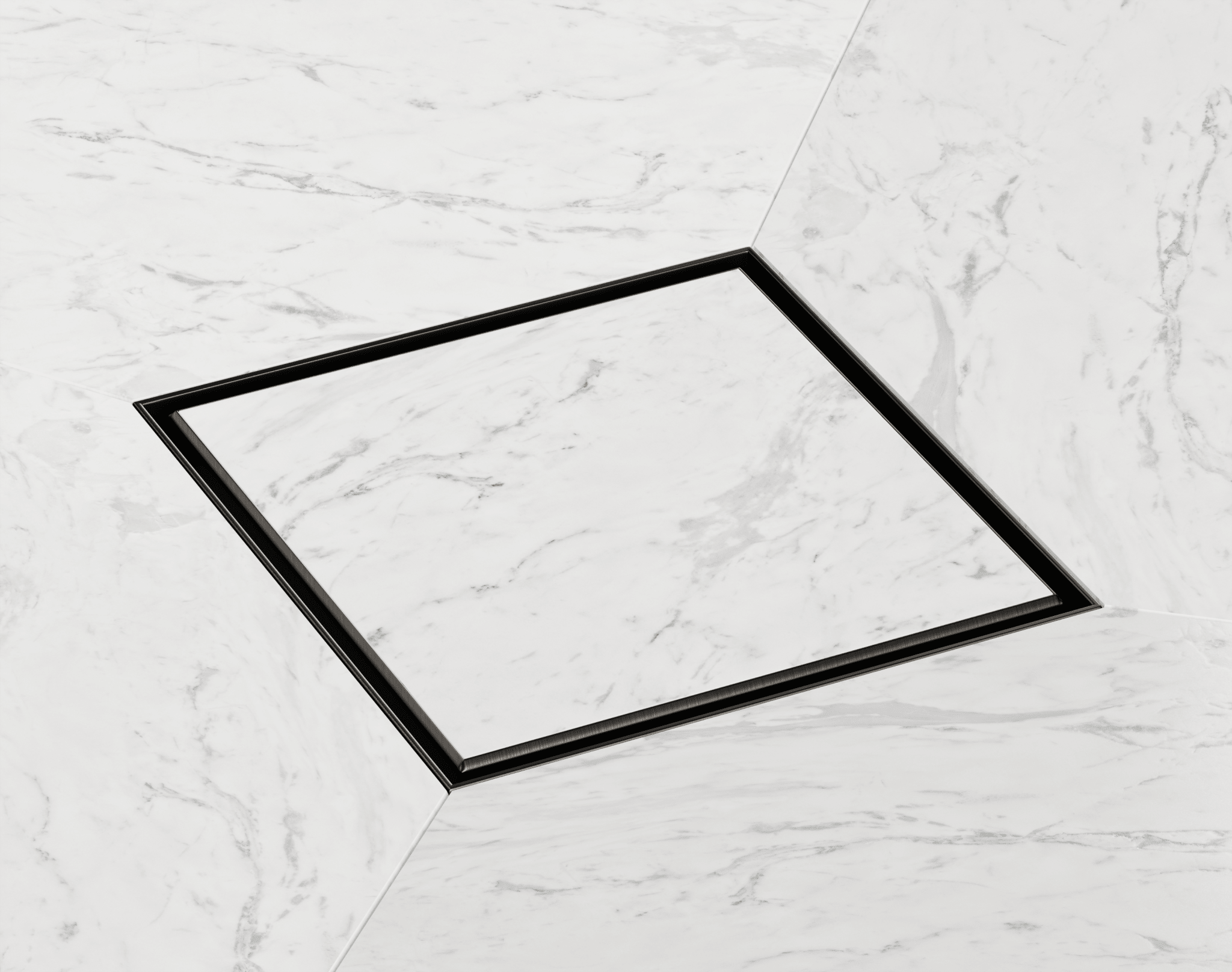 SharpSlope Square Drain Wet Room Kit | Black - WM | Wetroom Materials