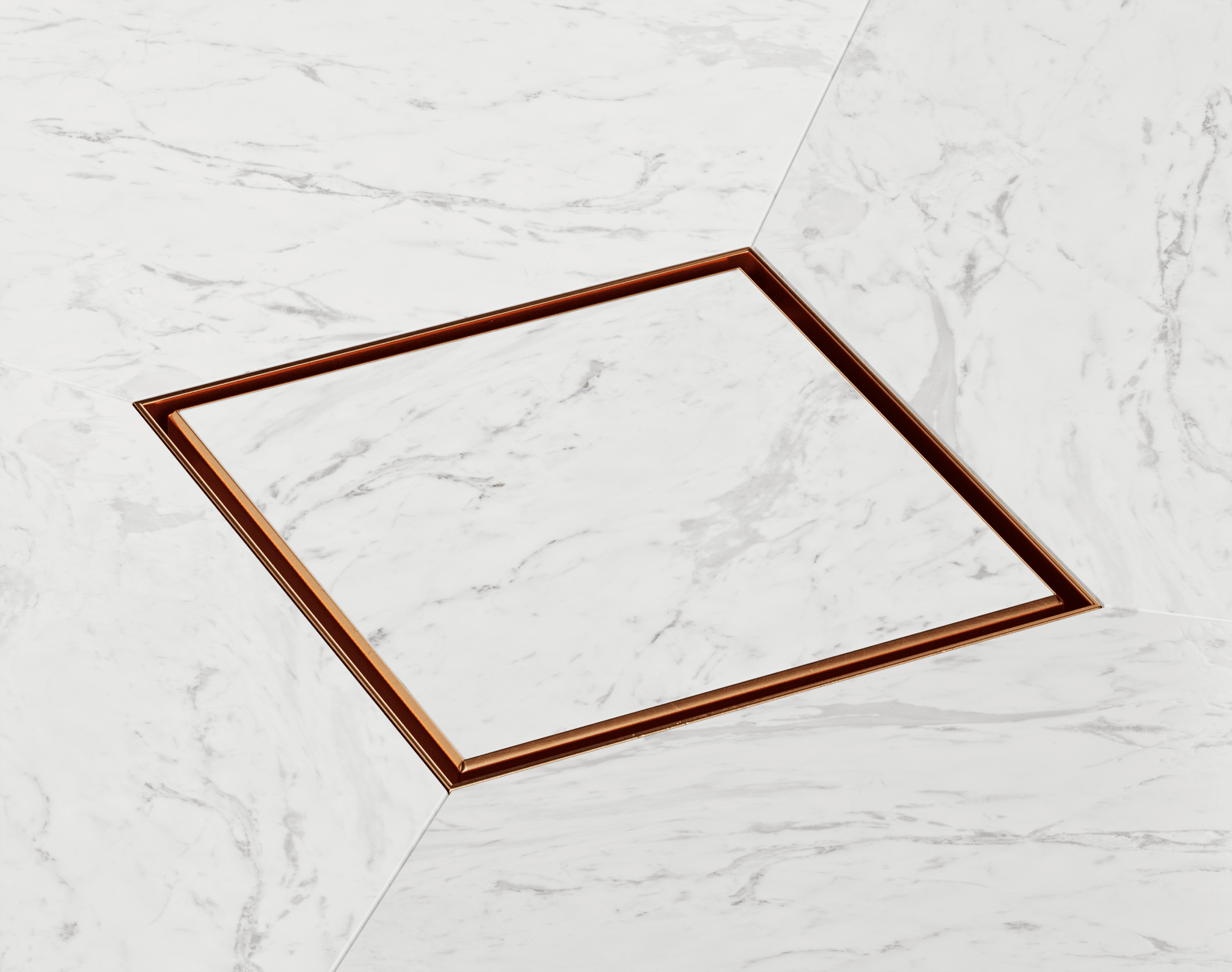 SharpSlope Square Drain Wet Room Kit | Bronze - WM | Wetroom Materials