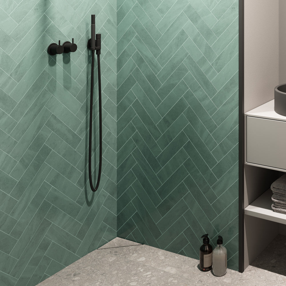 Unidrain Corner Wetroom Drain Highline Custom Tileable Wetroom Gully 