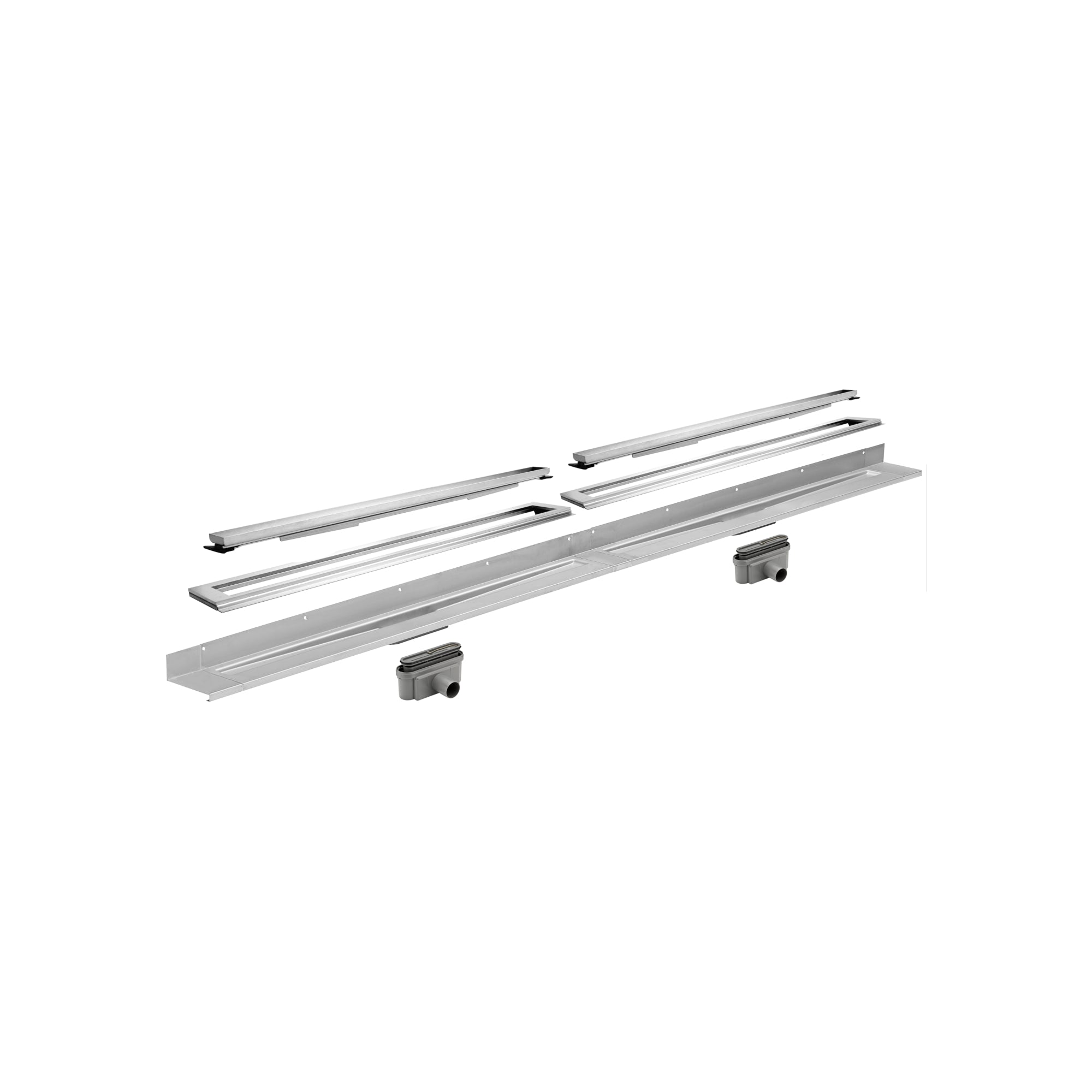 Unidrain® Wall Mounted Linear Drain - HighLine Cassette - WM | Wetroom Materials