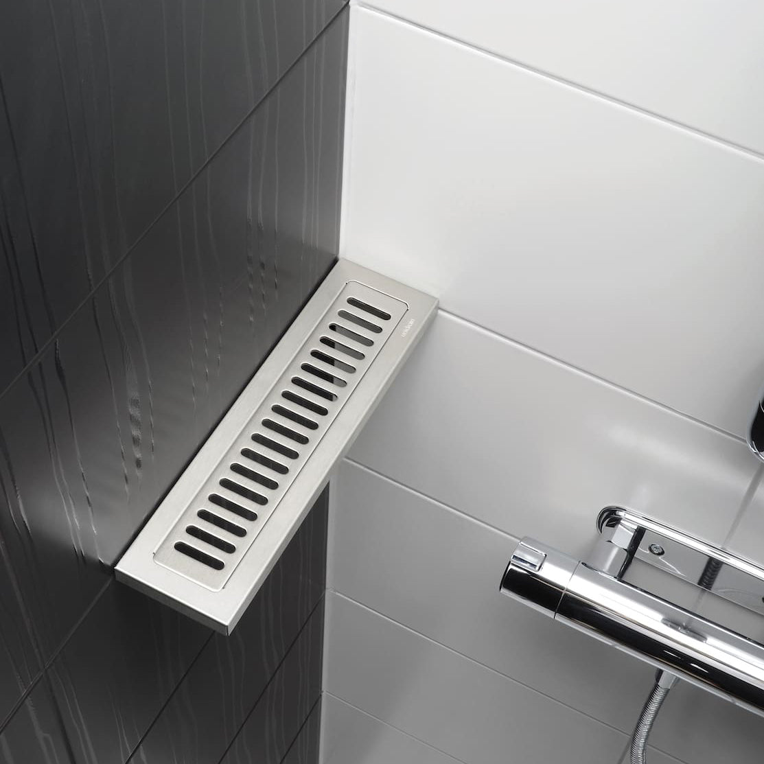 Unidrain ClassicLine Soap Tray Linear Shelf - Column - WM | Wetroom Materials