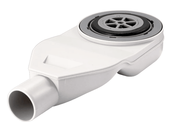 SharpSlope Square Shallow Outlet and Trap